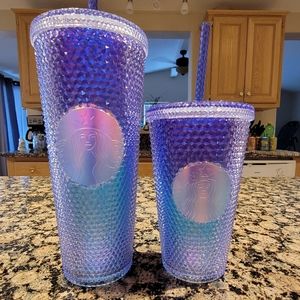 Starbucks Summer 2 mermaid studded Ombre set